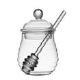 thumbnail image 3 of Glass Honey Pot,Bexikou 10oz Honey Jar with Dipper and Lid, Honey Container to Storage Honey and Syrup,Honey Pot Container Dispenser for Kitchen Organization, Christmas Gift, Home Kitchen Decor, 3 of 7