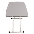 thumbnail image 3 of Mesa plegable rectangular plegable que ahorra espacio, resistente y con capacidad de carga, mesa plegable pequeña para el hogar, comedor, mesita de noche, 3 of 15