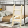 thumbnail image 5 of Wildnix Foldable Wall-Mounted Step Ladder, 3-Step Wooden Bed Ladder, Space-Saving, Sturdy Construction, Easy Assembly, Perfect for Home Use, 5 of 6