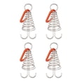 thumbnail image 1 of Advancent Placa de resorte en forma de Clavija de cubierta de pulpo con gancho de mosquetón Estacas ajustables Tienda fija para Ropa Deportiva, Zapatos, 1 of 6