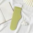 thumbnail image 3 of BLOCLOALO 10 Pc Short Socks Women Crew Socks Ice Ice Socks Thin Socks Women's Socks Cool Mid Tube Stockings Breathable Socks 10Pc Polyester Socks Comfortable Thin Socks Breathable Socks B One Size, 3 of 3