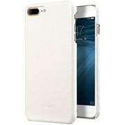 Melkco Premium Leather Snap Cover for Apple iPhone 8 Plus/iPhone 7 Plus (5.5") - White