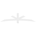 thumbnail image 2 of 84"W x 21"H x 4"D x 4"F, 6/12 Pitch, Alberta Architectural Grade PVC Gable Bracket, 2 of 8