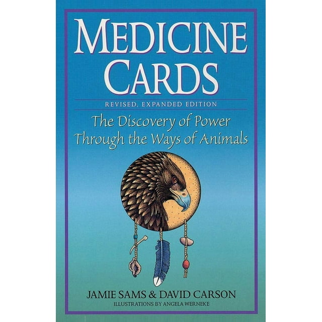Kit de adivinación U.S. Games Medicine, tarjetas y libro con 97 tarjetas