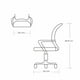 thumbnail image 2 of Silla Ejecutiva Reclinable Color Negro Kadabrah, 2 of 3