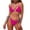 Hot Pink, variant on Swimming Suits for Women, Womens Bathing Suits, Bathing Suit for Women 2 Piece, Colorblock String Bikinis,Brazilian Triangle Bikini Sets for Women,2 Piece Bathing Suits Rave Pool Party, Saffron L