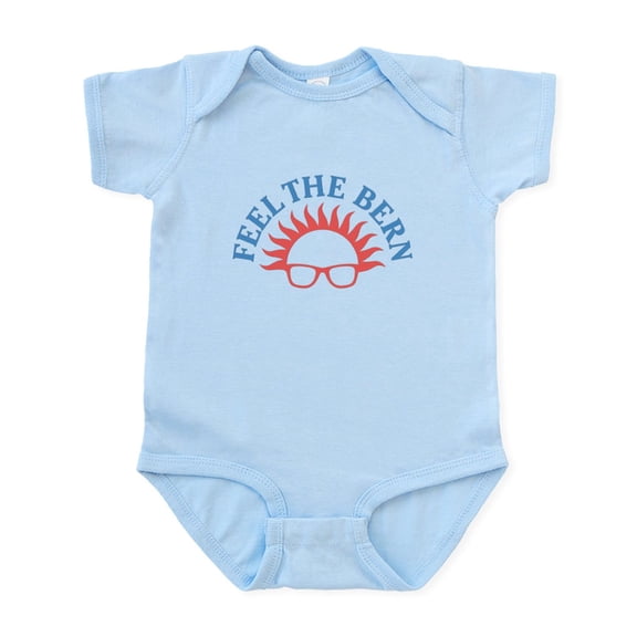 CafePress - Feel The Bern Body Suit - Baby Light Bodysuit, Size Newborn - 24 Months