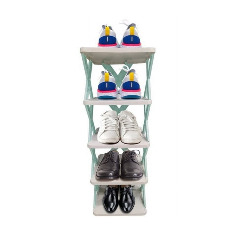Small Shoes Organizer for Door Multi Layer Wall Corner Storage Rack Saving  Space Folding Shoe Simple Shoe Rack Partition Cabinet - AliExpress