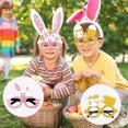 thumbnail image 3 of Naiovety Marco de gafas con purpurina para fiesta de Pascua, 6 uds., huevo de dibujos animados para niños, decoraciones decorativas para Kits de decoración para fiestas, 3 of 6
