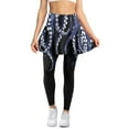 thumbnail image 2 of FUIALDOLGento Octopus Pattern Purple Tennis Skirt for Women Athletic Golf Leggings with Skirted Lady High Waist Flowy Pleated Golf Skirts Golf Stocks,Size 3XL, 2 of 7