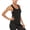 Black, variant on tarylea Yoga Tank Tops for Women Sleeveless U Neck Curved Hem Open Back Crop Tops Casual Summer Workout Comfy Tops