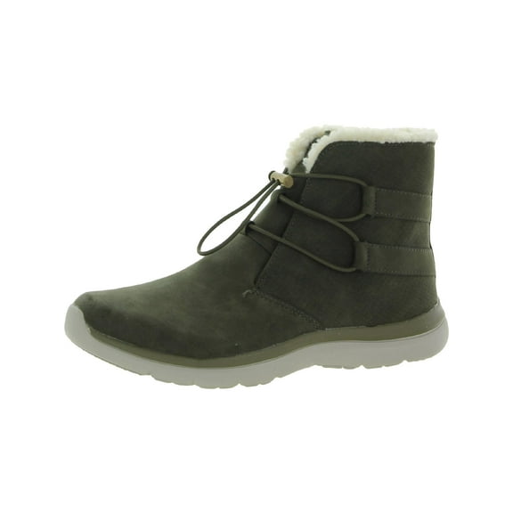 Ryka Womens Evie Exotic Snow Boots Alpine Green 7.5M