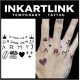 thumbnail image 1 of shiyou-Tattoo Tech, 2 Sheets Medium Semi Permanent Tattoo, Adult Art Design Temporary Tattoos, Lasts 1-2 Weeks, Waterproof, Realistic Look, No Adhesive, No Reflection (finger Tatoo), 1 of 4