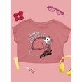 thumbnail image 2 of Women's Fun Sayings Tee Crop Tee Women's, 2 of 4