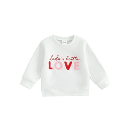 

Luethbiezx Toddler Girls and Boys Pullovers - Valentine s Day Clothes