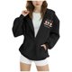 thumbnail image 2 of Sudadera deportiva informal con estampado degradado para niños y niñas, cuello redondo, manga larga, poliéster, 2 of 6