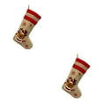 thumbnail image 3 of Bearachild Calcetín de Navidad árbol de Navidad chimenea ventana regalos bolsa calcetín casa Hotel tienda café fiesta decoración niños ciervos Ciervo 2piezas Bearachild CBP443922, 3 of 5