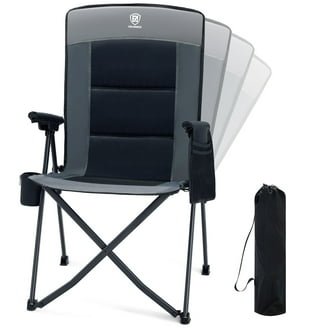 Coleman Aluminum Adult Deck Chair with Swivel Table, Gray