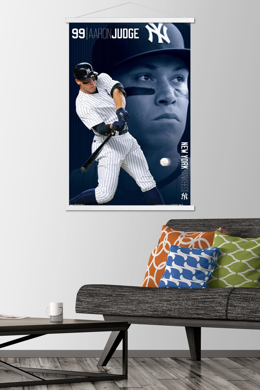 Aaron Judge Gone Deep New York Yankees MLB Action Poster - Trends 2017