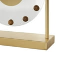 thumbnail image 5 of DecMode 12" Gold Metal Acrylic Face Clock with Wood Ball Accents, 5 of 9