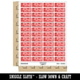 thumbnail image 2 of Follow Directions Stop Sign Teacher Student School Sticker Set - Red - Gloss Finish - 1.25" Mini, 2 of 7