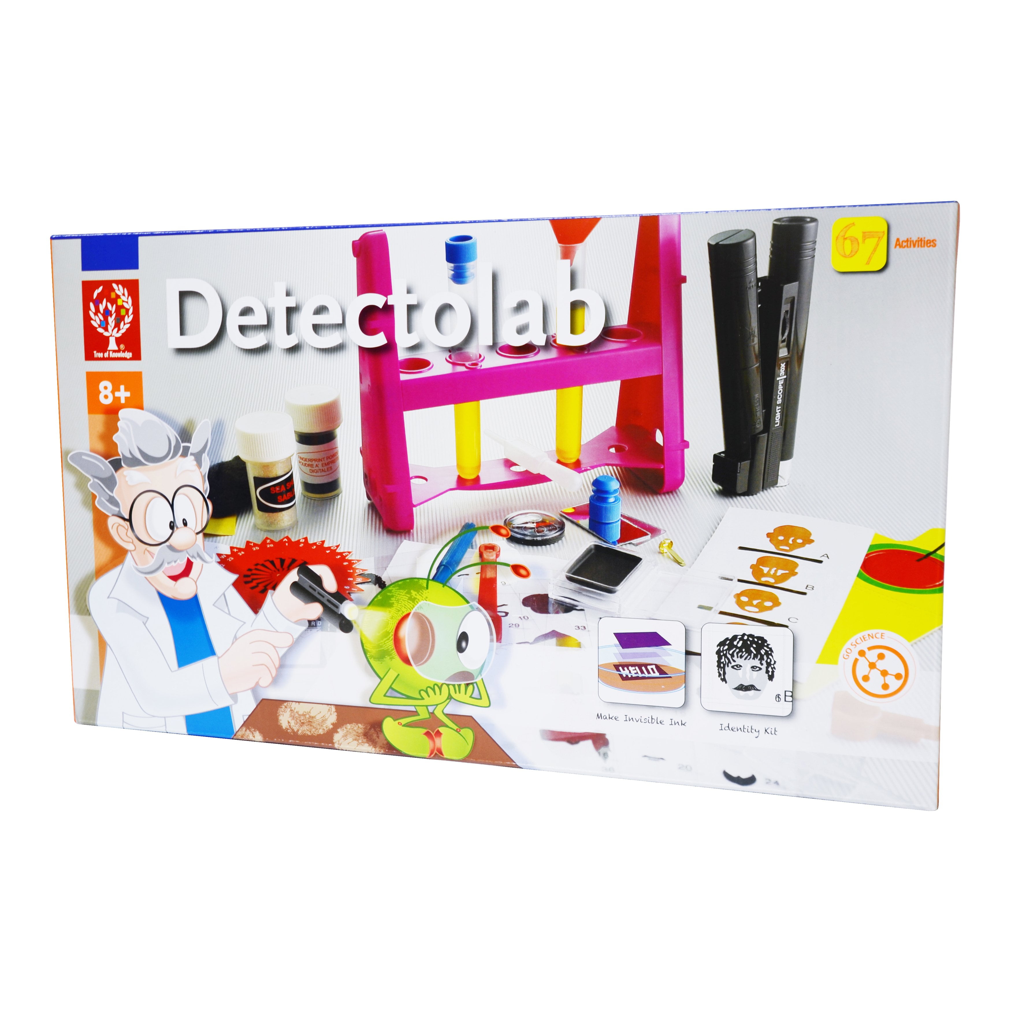 Detectolab Starter Forensic Science Kit 65+ Activities