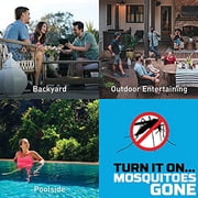 Thermacell Patio Shield Mosquito Repeller with 12-Hour Refill, Magenta