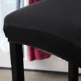 thumbnail image 4 of DOLITY Elastic Bar Stool Cover Chair Seat Protector Dining Room Chair Slipcover Decor Black, 4 of 5