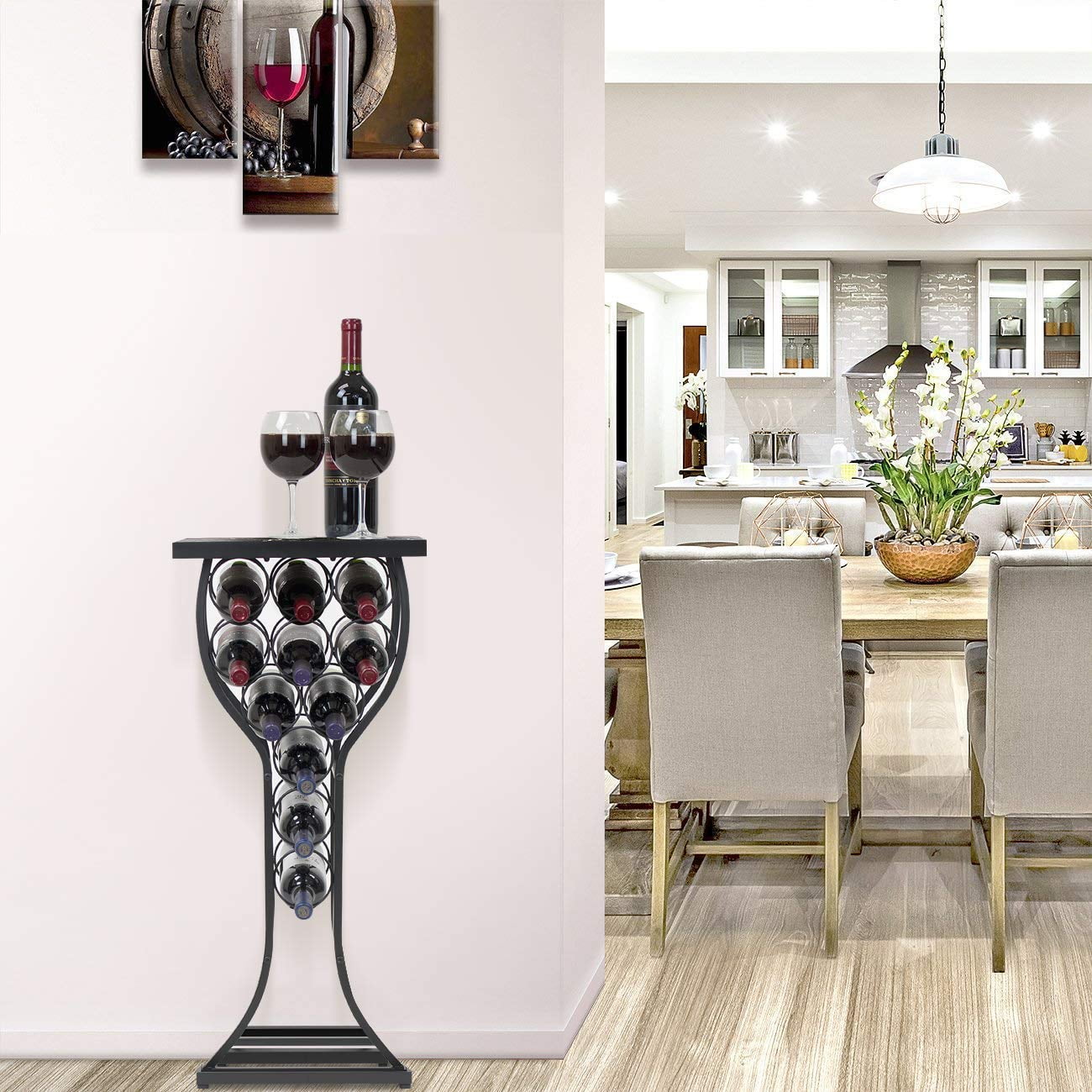 Sorbus freestanding wine rack hotsell
