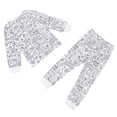 thumbnail image 4 of YUEHUA Colorable Pajamas for Kids DIY Easter Outfits 2 Piece Girl Boys Coloring Preppy Clothes with Hand Painted, 4 of 5