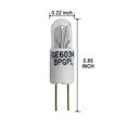 thumbnail image 2 of 10Pk - GE 29895 6034BPGPL 0.56w 28v T1.75 M23 2-Pin Miniature Incandescent Lamp, 2 of 2