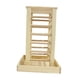 thumbnail image 1 of Comedero de heno de madera para conejos, soporte para pasto para animales pequeños, dispensador de comida de pie, comedero para chinchillas, mascotas, 1 of 9