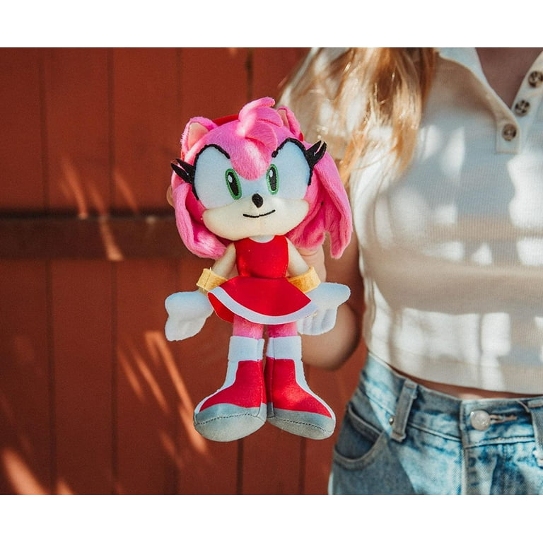 Sonic The Hedgehog 8-Inch Character Plush Toy | Amy Rose - Walmart.com