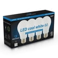 thumbnail image 4 of Great Eagle Lighting Corporation Bombilla Led A19 De 9 W (Equivalente A 60 W), Certificación Ul, 4000 K (Blanco Frío), 750 Lúmenes, Repuesto Estándar No Regulable (Paquete De 4), 4 of 5