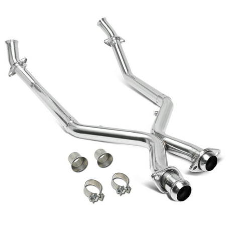 For 1999 to 2004 Ford Mustang 3.8L V6 (Shorty Header) Stainless Steel Catback Exhaust 2.5