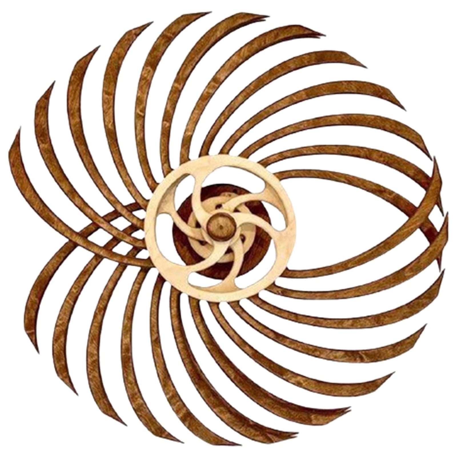 Color : A Indoor Suspension Wooden Windmill,Kinetic Sculpture,Wind Powered Kinetic Sculpture,Indoor Wooden Kinetic Wind Sculptures Move with The Wind