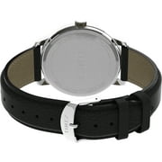 Timex الرجال سهل القارئ حزام أسود جريء