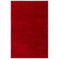 thumbnail image 3 of SAFAVIEH Milan Harlow Solid Plush Shag Area Rug, Red, 6' x 9', 3 of 13