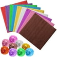 thumbnail image 2 of 100pcs 10x10cm Aluminum Foil Candy Chocolate Biscuits Tin Wrapping Paper DIY Metal Embossing Gift Craft Paper Packaging Paper, 2 of 7