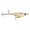 Bone Pearl, variant on 6th Sense Scramble Topwater Bait, 106mm, Matte Black