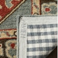 thumbnail image 4 of SAFAVIEH Heritage Hoyt Traditional Wool Runner Rug, Blue/Charcoal, 2'3" x 8', 4 of 6