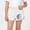 White, variant on DAETIROS Girls Cotton Hedgehog Shorts White Elastic Waist Soft Breathable Summer Casual Kids Kids Sizes 1-12 Cute Playful Print,Size 11-12 T