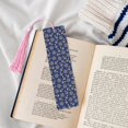 thumbnail image 4 of Kdxio Anchors and Nautical Print Metal Tassel Bookmarks,Perfect Gift for Art Lovers and Bookworms Metal Bookmarks for Women, 4 of 8