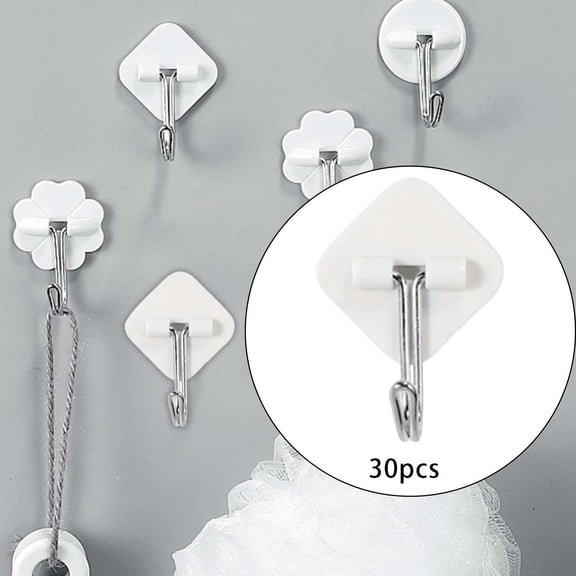 Wall Mounted Wall Hooks Single Prong Coat Hooks Towel Hanger Coat Key Hooks Towel Hook Entryway Home Dining Room Bathroom Rhombus