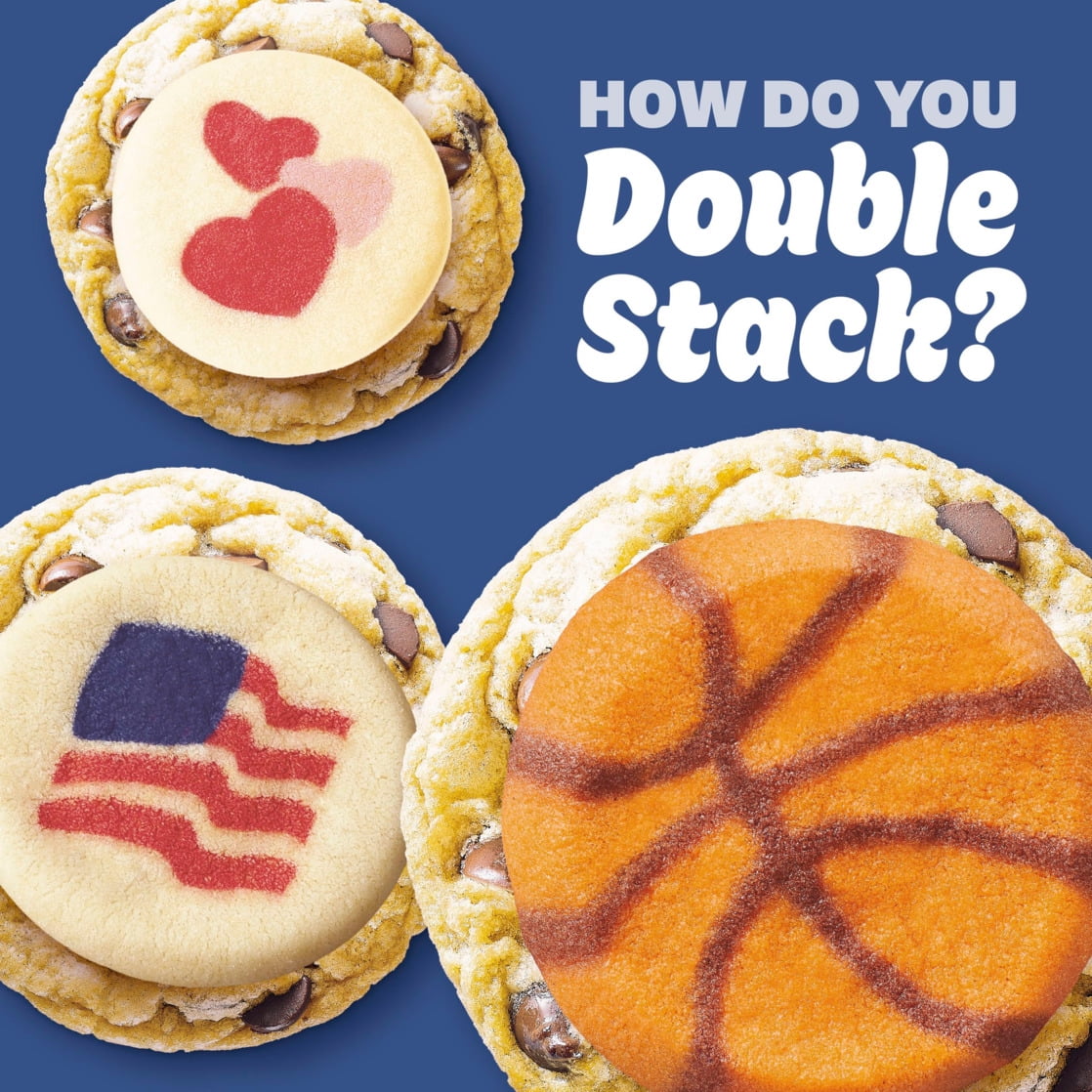 Pillsbury Ready to Bake Basketball Shape Sugar Cookie Dough, 20 Pre-Cut Cookies, 9.1 oz