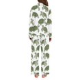 thumbnail image 3 of joogoo Pajamas Set for Women Turtle Retro Long Sleeve Pjs Loungewear M, 3 of 7