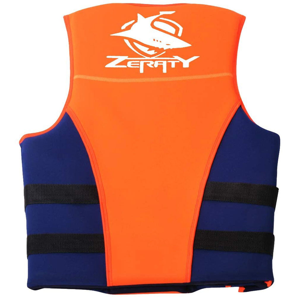 Zeraty Men Life Jacket Impact Vest Buoyancy Swimming Vest Life Jackets for Adult 