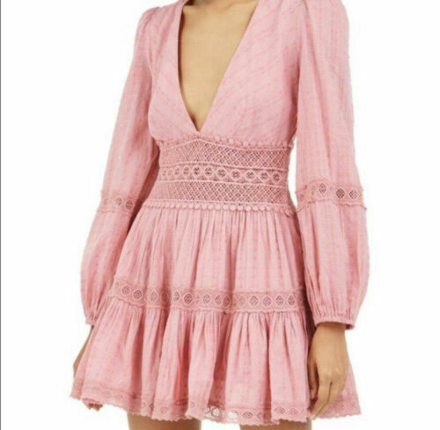 Free People the Delightful Mini Dress, Choose Sz/Color: 0/Pink - Walmart.com