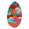 thumbnail image 3 of S SERENABLE Skimboard 37 Inches Shallow Water Surf Board for Men Women Teens Kids Adults Colorful waves, 3 of 9