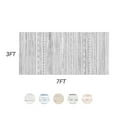 thumbnail image 3 of VUNATE 3'x7' Runner Rugs for Hallway Machine Washable Runner Boho Moroccan Area Rug Runner Soft Neutral Geometric Bohemian Carpet Distressed Rugs for Bedroom Bedside Laundry Kitchen Nonslip Rug Gray, 3 of 6